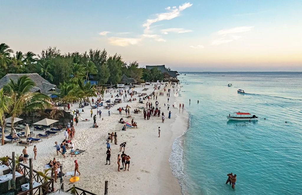 Plaża Nungwi na północy Zanzibaru